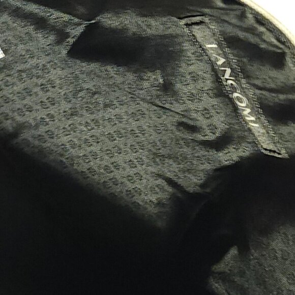 SHIMMERY LANCOME Paris Gold Travel Pouch Make Up Pouch Full Zip BNIP - Picture 4 of 8